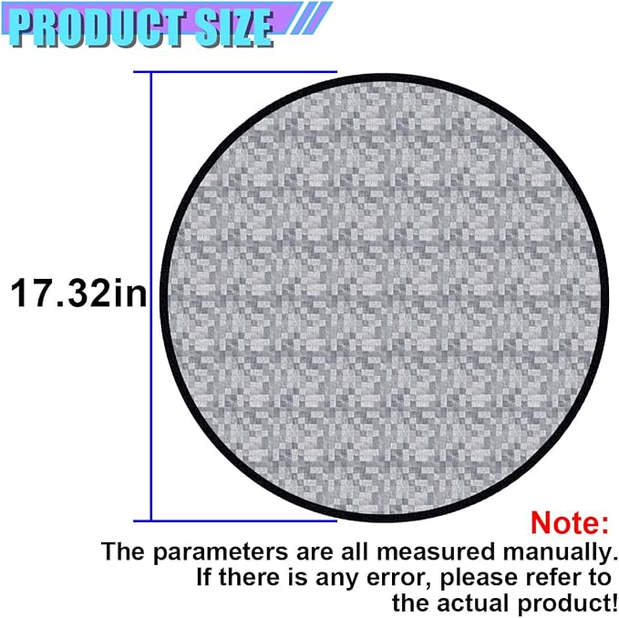 Car Steering Wheel Sun Shade Cover, 17" Diameter Aluminum Film Heat Insulation Car Steering Wheel Protector, Universal Foldable Sun Block Shield for Cars, SUVs, Trucks(B)