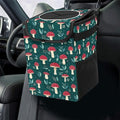 Mushroom Car Trash Can, Waterproof Portable Mini Garbage Bin, Lightweight No-Install Waste Basket for Car Office Home, Cute Multifunctional Car Interior Accessory
