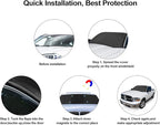 210T Magnetic Car Windshield Cover Sun Shade Snow Frost Ice Guard Waterproof Windshield Protector for SUV 94 x 57.4 Inches
