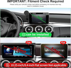 Car Phone Holder for Mercedes-Benz 2016-2019 GLC & 2015-2018 C-Class, 7-Inch Center Screen – Precision Fit, Strong Magnet, OEM-Style, No View Obstruction Phone Mount Compatible with MagSafe