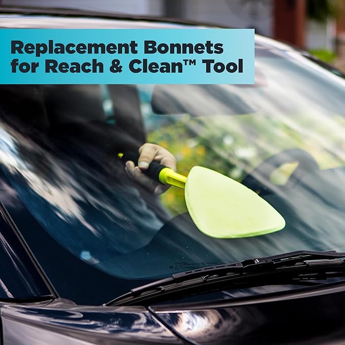 95183 Original Reach and Clean Tool Replacement Elastic Microfiber Bonnets, Pack of 3