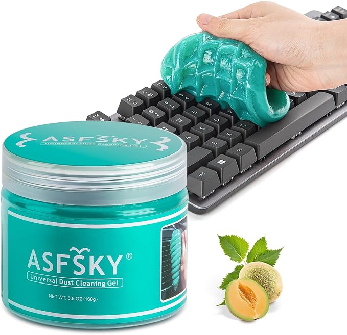 Keyboard Cleaning Gel Keyboard Cleaner Adheres to Dust and Debris in The Crevices of The Keyboard, Also Suitable for Car Interior Cleaning, Office Cleaning, Electronics Cleaning