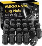 1/2-20 Lug Nuts Replacement for 1987-2018 Wrangler, 2002-2012 Liberty, 1993-2010 Grand Cherokee Aftermarket Wheel - 23pcs Chrome Closed End Lug Nuts