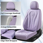 Coverado Seat Covers, Car Seat Covers Front Seats, Purple Car Seat Cover, Luxury Car Seat Covers, Seat Cushion, Front Car Seat Covers Leatherette Car Seat Protector