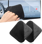 Car Screen Cleaner, Microfiber Auto Screen Cleaning Pad, Foldable Touch Screen Cleaner Cloth for Vehicle Dashboard LCD Display, Car Cleaning Kits