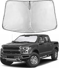 Windshield Sunshade Compatible for Ford F150 2015-2018 2019 2020, Sun Visor for Front Windshield & Window Sun Shade Cover, UV Heat Blocker & Protector, Car Accessories
