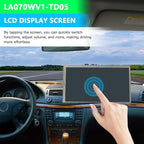 7" LCD Display Touch Screen Replacement for 2012 2013 2014 2015 2016 Chevrolet Sonic, Radio Navigation, LA070WV1-TD05, LA070WV1(TD)(05)