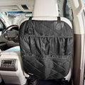 Rydura Car Seat Back Organizer – Waterproof Kick Mat Protector with Multiple Pockets – Backseat Storage for Kids, Pets & Travel – Durable & Easy to Clean – Universal Fit for Cars, Trucks & SUVs