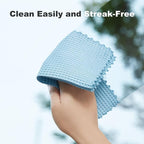 Microfiber Cleaning Cloth, Reusable Absorbent Microfiber Cleaning Cloths, Kitchen Dish Cloth Waffle Weave 5 Pack, Mixed Color, 9.8×9.8inch