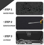 Car Windshield Snow Cover, Upgraded 600D Oxford Fabric Windshield Frost Cover, 75×47 Inch Wind and Snow Protection Kit, Four Seasons Car Windshield Sunshade and Snow Cover, Universal Truck, SUV, Car