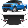 600D Windshield Snow Cover with Side Mirror Covers & Reflective Strips – Extended Flaps, Winter Frost Protector (70×57 inch) for Cars, Trucks, SUVs