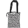 Car Trash Bag Hanging Black Dots Car Trash Can Waterproof Garbage Bag Hanging for Car Back Seat