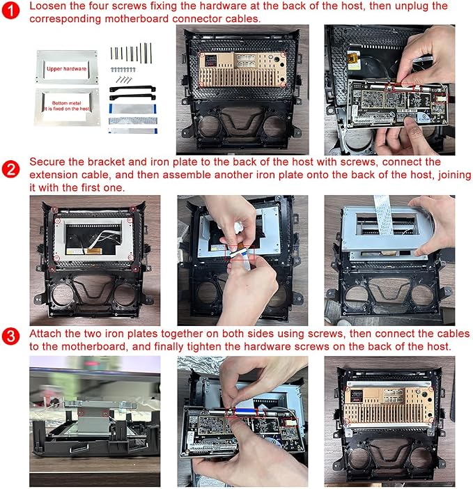 Android 15 Car Stereo Radio for Ford Fusion 2013-2019 for Ford Mondeo, 2G+64G Wireless Carplay Android Auto GPS Navigation WiFi 9 Inch Touch Screen Bluetooth FM/RDS +Backup Camera