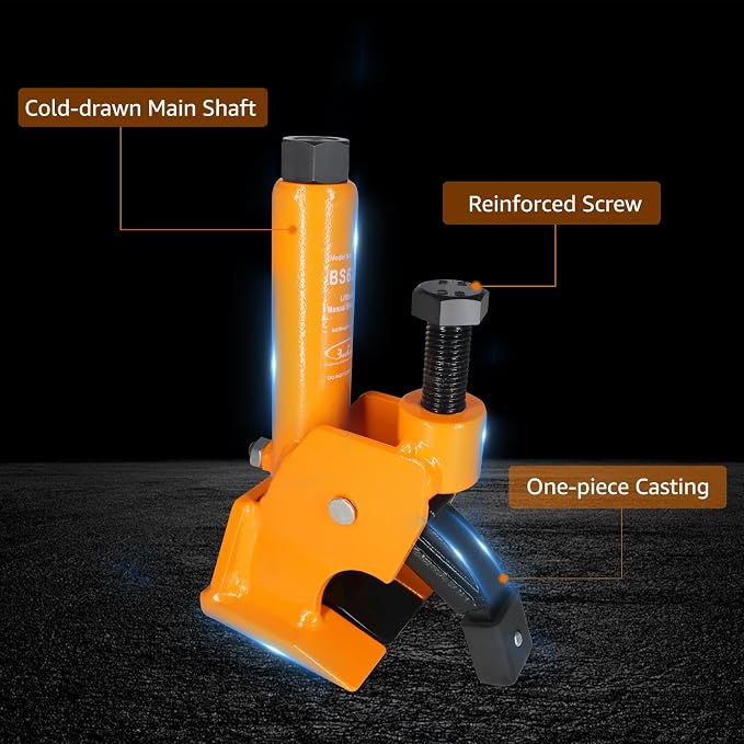 BESTOOL Manual Tire Bead Breaker with Rubber Pad, Tire Change Tool for Aluminum Alloy Hubs, ATV Tire Operation, Tractors, Trucks, Cars, Heavy Duty Tires Car Repair