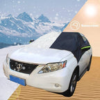 Windshield Snow Cover with Side Mirror Covers, Protects Windshield and Wipers from Weatherproof, Rain, Sun, Frost, Extra Large Size Fits for Most Vehicles, Cars and SUV