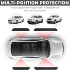 4PCS Cuttable Car Door Sill Protector,Anti-Slip & Anti-Scratch Car Door Edge Guards for Protecting Doors Threshold,Width 2.36" Automotive Doors Entry Guard Cars Accessories