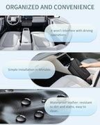Car Seat Gap Filler Organizer, Premium Leather Car Gap Filler for Car, Car Seat Organizer and Storages Between Seat Car Gap Filler Universal Fit for Car SUV Truck