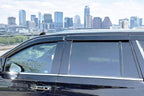 2021-2026 Tape-On Rain Guards for Chevrolet Suburban (Chevy) & for GMC Yukon XL Side Window Visor Deflectors Extra Thick Vent Shades 2022 2023 2024 2025