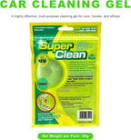 Car Cleaning Gels, Reusable Dashboard Dust Removal Slime Auto Detail Cleaner, Universal Cleaning Putty Air Vent Dusting Mud Fits for Vehicles Keyboards Laptops Keys (Green)