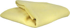 MIC702 Waffle Weave SUV Microfiber Drying Towel, Great for Cars, Trucks, SUVs, Large Vehicles, Yellow (35"x26")