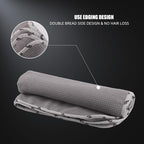 Microfiber Drying Towel, 2 PCs Car Wash Drying Towel, Waffle-Weave Highly Absorbent, Scratch Free,Big Cleaning Cloth Towel for Auto Detailing, 380GSM, 25.2 x 34.3 inch, Grey-MT033