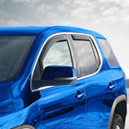 Goodyear Shatterproof in-Channel Window Deflectors for GMC Acadia 2017-2023, Rain Guards, Window Visors for Cars, Vent Deflector, Car Accessories, 4 pcs - GY007970