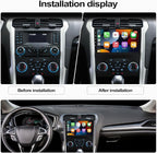 2+64G Android 13 Car Stereo for Ford Fusion Mondeo 2013-2019 with Wireless CarPlay Android Auto, 9’’ Touchscreen in Dash GPS Radio with WiFi Mirror Link Bluetooth FM RDS HiFi EQ SWC + Backup Camera