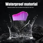 2 PCS Car Detailing Brush, Curved Soft Bristles Auto Removal Dust Collectors, Universal Vehicle Dashboard, Air Conditioner Vents etc Interior Cleaning Tool Accessories (Double Purple)