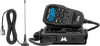 Midland - MXT275 Jeep Branded MicroMobile GMRS Radio - 15 Watts Two-Way Radio with Integrated Control Microphone - Overland Tractors Detachable External Magnetic Mount Antenna - 8 Repeater Channels