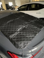 Car Rear Windshield Cover for Ice and Snow, Thicken Rear Frost Guard Windshield Cover for Cars Hatchback Sedan Trucks Vans and SUV（58"x 42"）