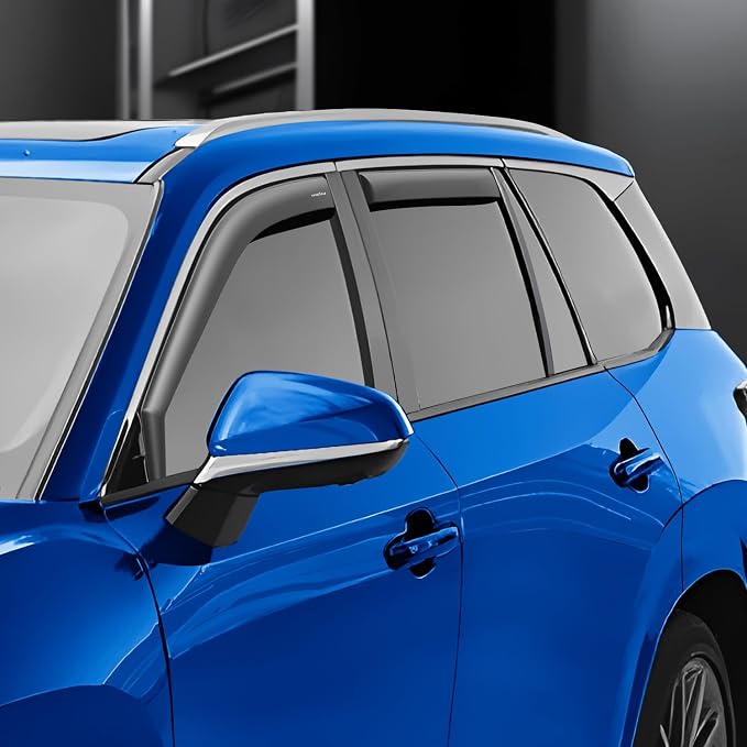 Goodyear Shatterproof in-Channel Window Deflectors for Lexus TX 2024-2026, Rain Guards, Window Visors for Cars, Vent Deflector, Car Accessories, 4 pcs - GY008073