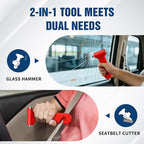 Car Emergency Kit with Jumper Cables, Car Roadside Emergency Kit, First Aid Kit, Tow Strap & Tool Set – Roadside Safety Kit for Cars, Trucks & SUVs