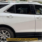 65.6ft (20m) Car Door Edge Guards Clear – Self-Adhesive PVC, U-Shaped, Fits Most Vehicles, Scratch- and Chip-Resistant – Reduces Dings in Parking Lots
