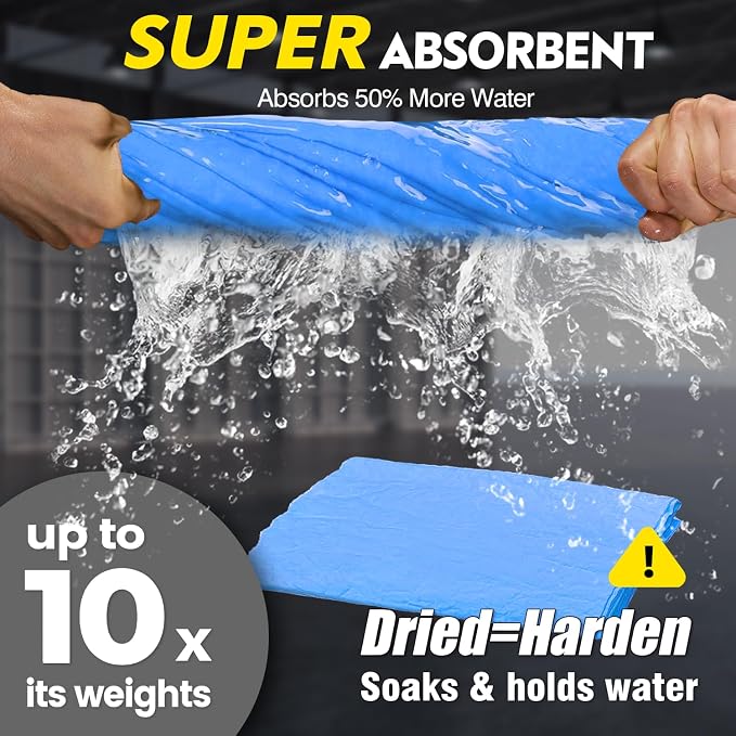 Premium Extra Large Shammy Cloth for Car Drying 2pk (34”x25”)-Super Absorbent XL Chamois Towel for Car-Reusable Shammy Towel for Car, Bathroom,Pets, Dust Remove, No Spots/Streak/Scratch