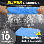 Premium Extra Large Shammy Cloth for Car Drying 2pk (34”x25”)-Super Absorbent XL Chamois Towel for Car-Reusable Shammy Towel for Car, Bathroom,Pets, Dust Remove, No Spots/Streak/Scratch