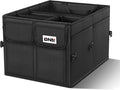 Trunk Organizer for SUV, Large Capacity Car Organizer and Storage with 4 Compartment, Foldable Trunk Organizer for Car, 60L Black