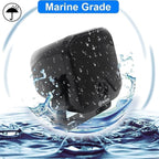 4 Inches Heavy Duty Waterproof Boat Marine Bluetooth Speakers Surface Mounted for Camper Skid Steer ATV UTV RZR Golf Cart Tractor