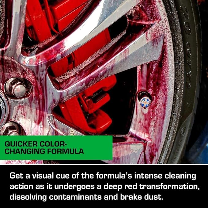Ethos Wheel Cleaner - Car Wheel Cleaner Spray - Rim Cleaner Spray Brake Dust, Iron Remover - Color Change Technology - Professional Strength Formula (16 oz (2Pack))
