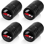 4pcs Tire Valve Stem Caps, Compatible with Chevy Z71 Series Stem Cap Universal Car Air Cover Car Accessories for Cars, SUV, Truck, Motorcycles Black