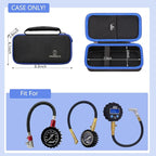 Hard Storage Case for JACO Superior Products/TIRETEK/AetralYB/ETENWOLF/VONDIOR Tire Pressure Gauge,Travel Case for JACO ElitePro/ElitePro-X/ire Pressure Gauge,60/100/200 PSI(Only Box)