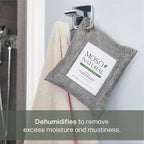 Air Purifying Bag 200g (3 Pack) HGTV Editor's Pick | Premium Bamboo Charcoal Odor Absorber for Home & Car | Closet Odor Eliminator & Car Air Freshener | Long Lasting Charcoal Bags