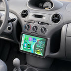 5Ghz WiFi 4G+64G Android 15 Car Radio for Toyota Yaris 1999-2005/ECHO 2000-2002 Car Stereo with Wireless Carplay/Android Auto, 9 Inch HD Touchscreen with GPS Bluetooth5.0 FM/RDS EQ SWC