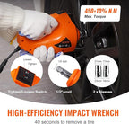 Electric Car Jack 5 Ton with Electric Impact Wrench & Inflator Pump | 12V 11023 lbs Hydraulic Floor Jack, Portable Tire Changing Kit, with LED Light, for SUV Sedan Truck, Garage Repair Tool