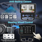 9" Touchscreen Car Stereo for Ram 2013-2019 with CarPlay & Android Auto | GPS Navigation, Bluetooth, SWC, FM/RDS, AHD Backup Camera, Android 13 OS, 2+32GB