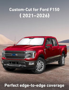 Ford F150 Windshield Sun Shade 2021-2024 2025 2026 Custom Fit Sunshade for Lariat, King Ranch, Platinum, XL, XLT, Limited, Raptor Front Windshield Sunshade, Car Accessories