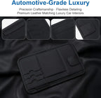 2 Pcs Car Sun Visor Multi-Pocket Organizer, Pu Leather Car Visor Organizer | Premium Pu Leather & Durable, Multi-Functional Storage, Instant Installation, Secure Fit