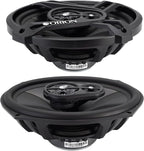 ORION Cobalt Series CB693 6x9” 3-Way Coaxial Car Speakers, 320W, 4 Ohms, Full Range, Enhanced Bass, Polypropylene Cone & Butyl Rubber Surround, Easy Install, Grills Included (Pair)