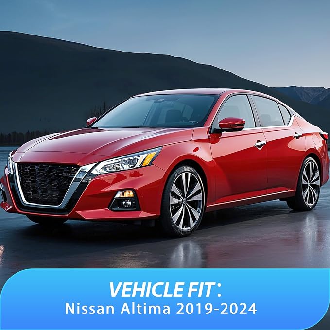 Vent Window Visors for Altima 2019 2020 2021 2022 2023 2024 2025, in-Channel Rain Guards, Original Window Deflectors-4PCS
