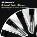 for Tesla Model Y 19 inch Wheel Rim Protector, for Tesla Wheel Cover 19 inch, Model Y(2020-2024) 4PCS Hubcaps Wheel Cover Rim Full Cover Hubcaps Accessories