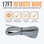 0 Gauge Dual Amplifier Wiring Kit, 3600W CCA Amp Install Kit for 2 Amplifiers – EA-PRMK0-DUAL